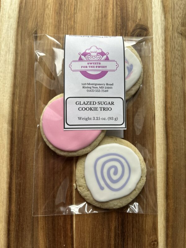 Glazed Sugar Cookie Trio